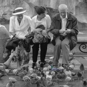 Lunch Break in Italy