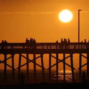  Sunset at Newport Beach