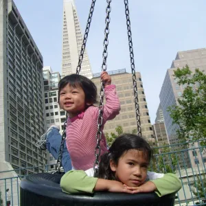 Swinging in Chinatown