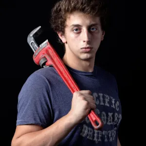Portrait of a Plumber