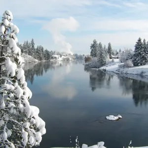 Winter at the River