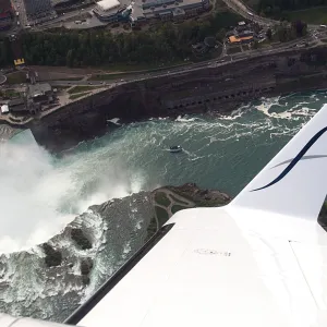 Flying Over Niagra