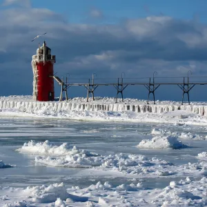 Winter Lighthouse
