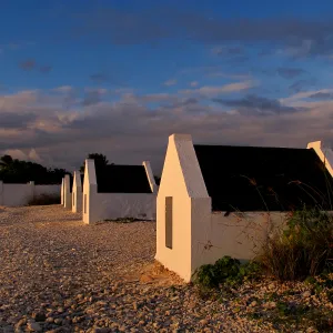 White Slave Huts at Sunse