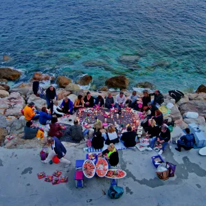 Picnic by the Sea
