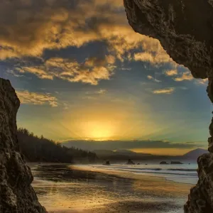 Sunrise from the Tunnel