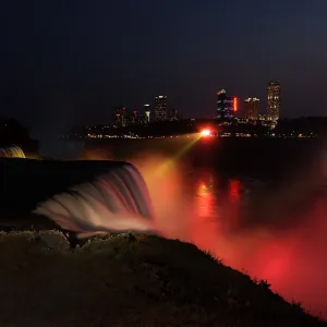 Niagara Falls at Night