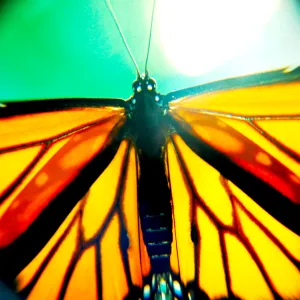 Black and Orange Beauty