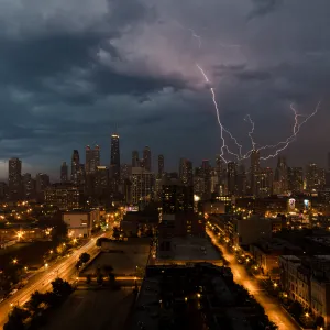 Storm over Chicago