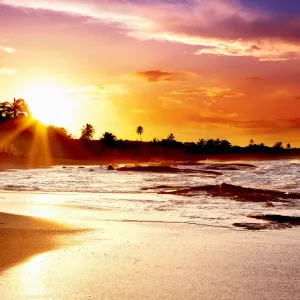 Sunset in Puerto Rico