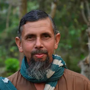 Portrait of a villager