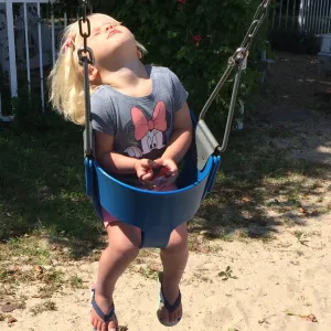 The joy of a swing 