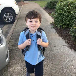 Walkin’ in to the first day like...