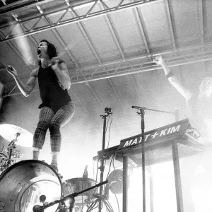 Matt & Kim on Kodak P3200