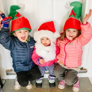 Santa and her elves