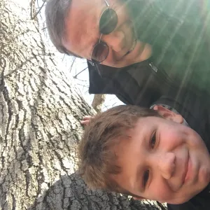 Teddy & Daddy Geocaching Feb Rocky Pt 2020