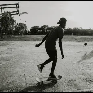 Tony and NOThis skateboard