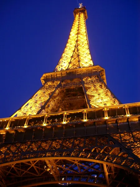 Eiffel Tower at night