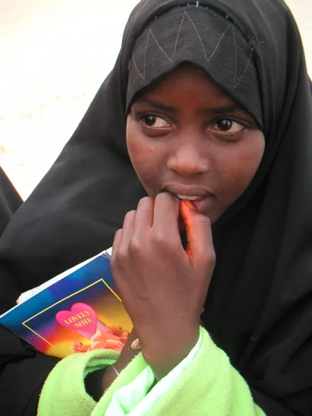 Schoolgirl in Somaliland