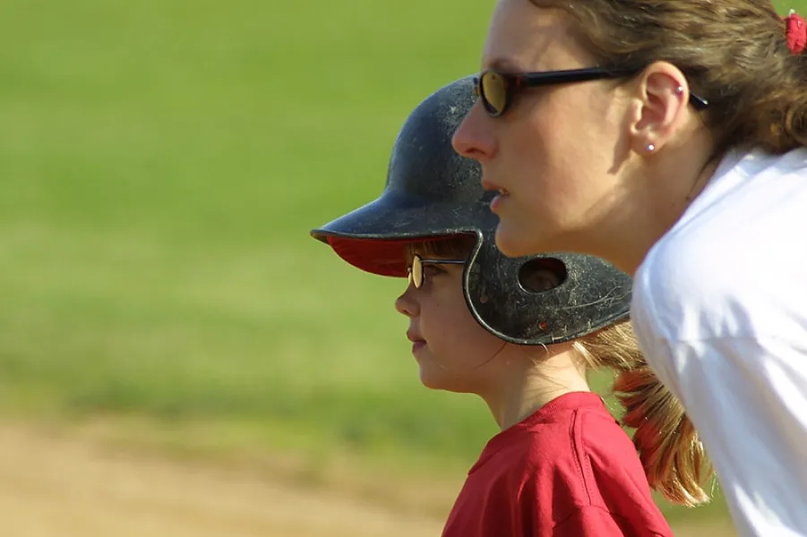 On First base...Ready to go