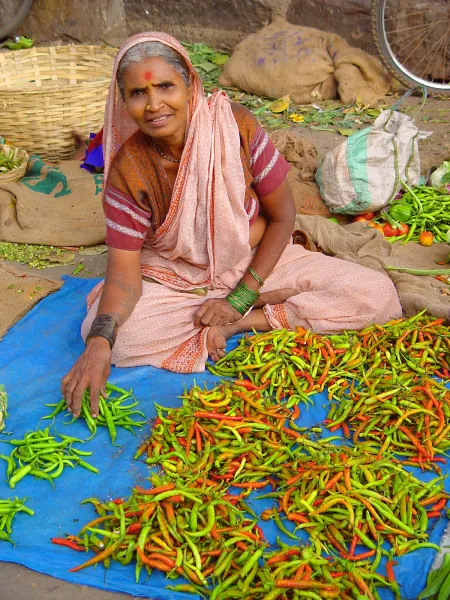 Beautiful Chili Woman