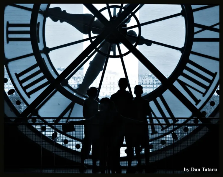 Blue around the clock