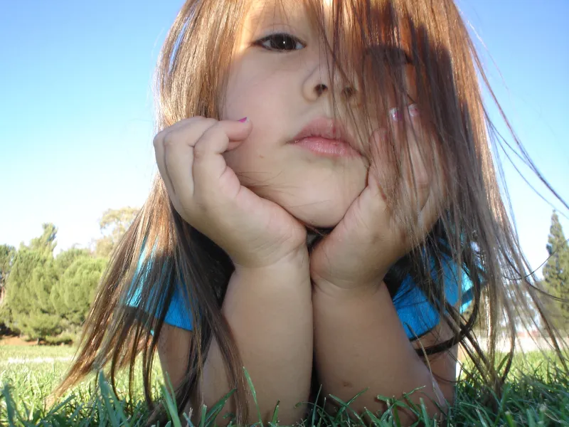 Relaxing in the Grass