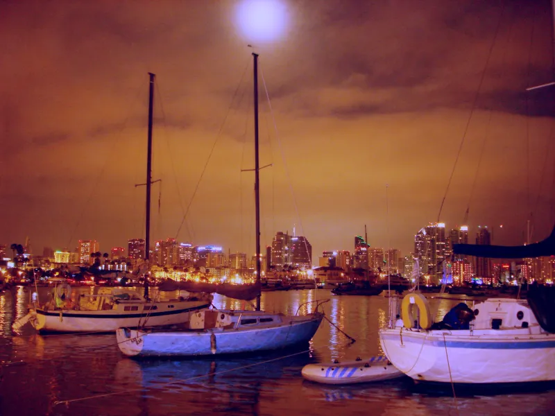 Relaxing in Full Moon