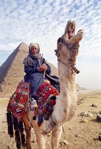 Ride through Giza