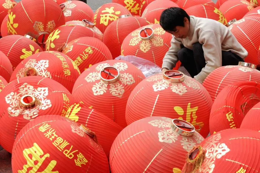 Red Lanterns for CNY