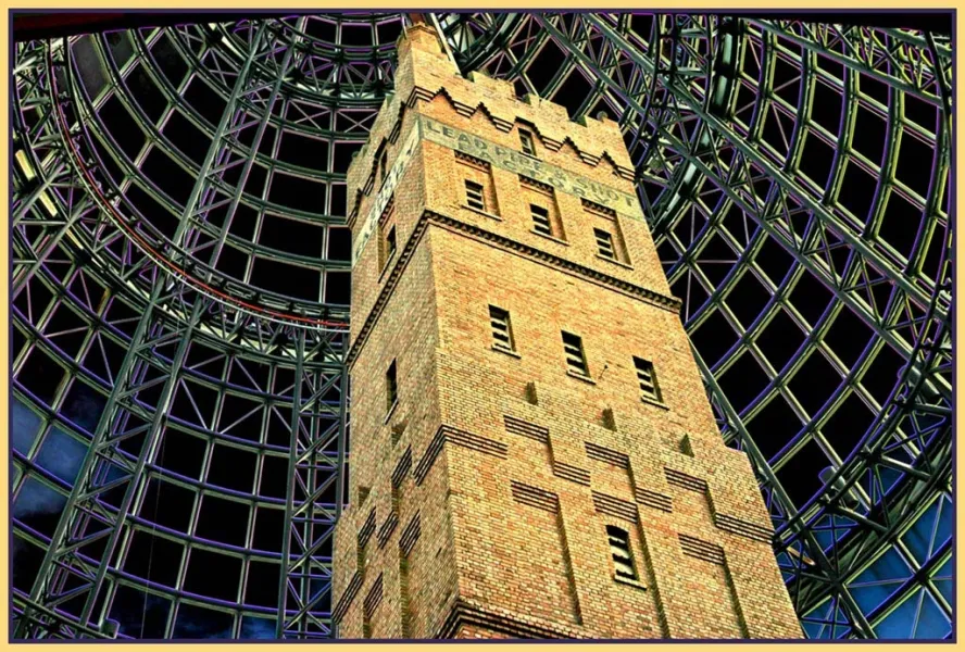 Shot Tower Encased