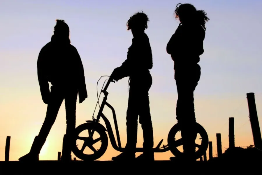 Twins with Little Sister