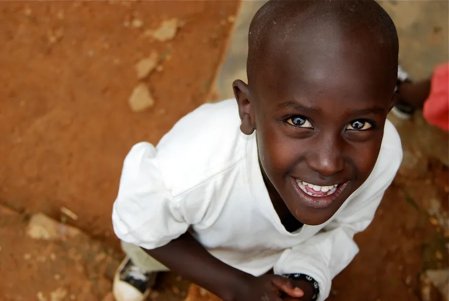 Boy In Rwandan Orphanage