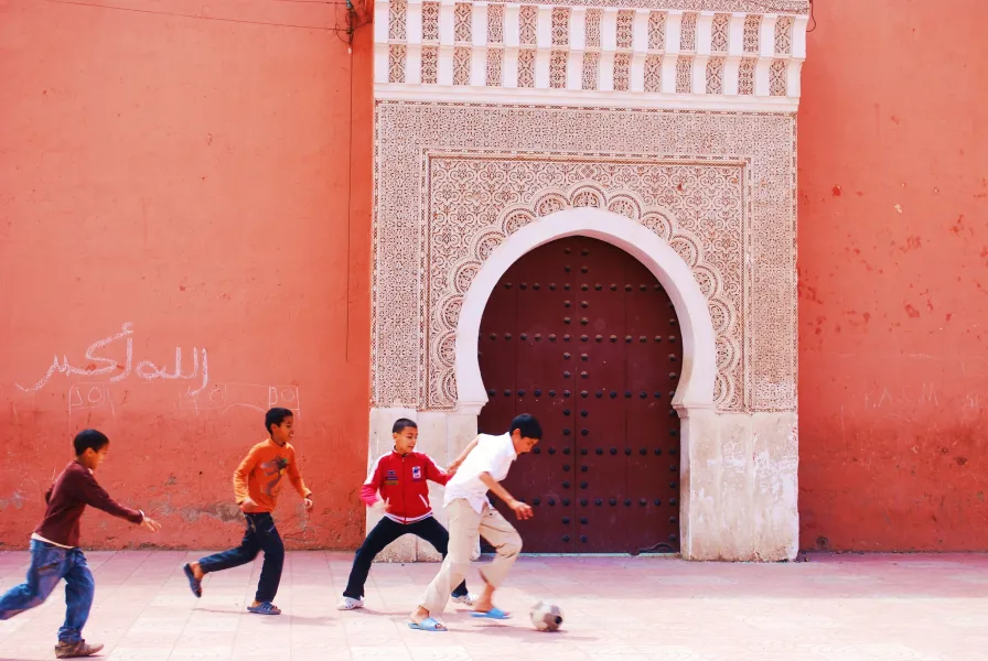 Child's Play in Marrakech