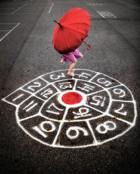 Rainy Day Hopscotch
