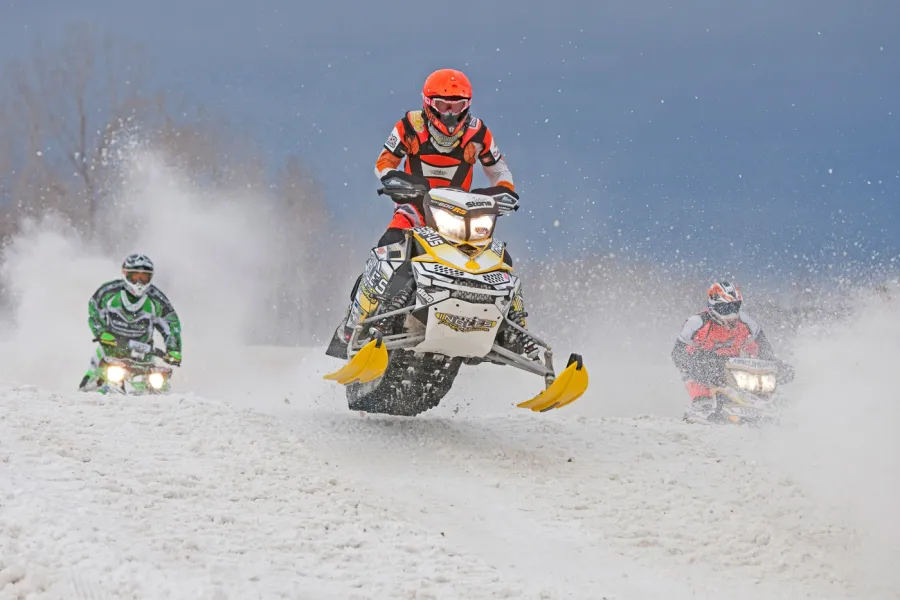 Snowmobile Racing