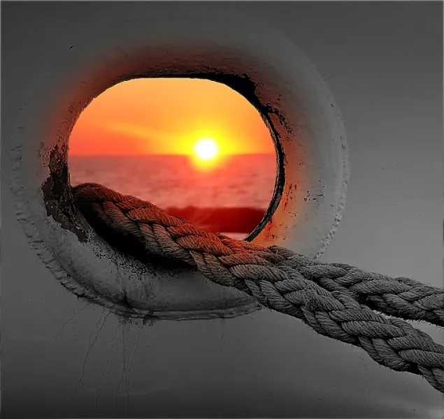 Anchor Sunset