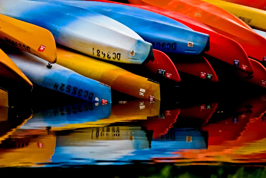 Canoe Reflections