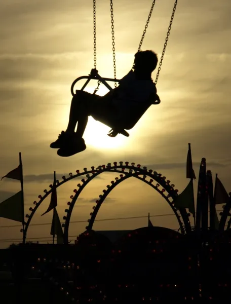Sunset at the Fair