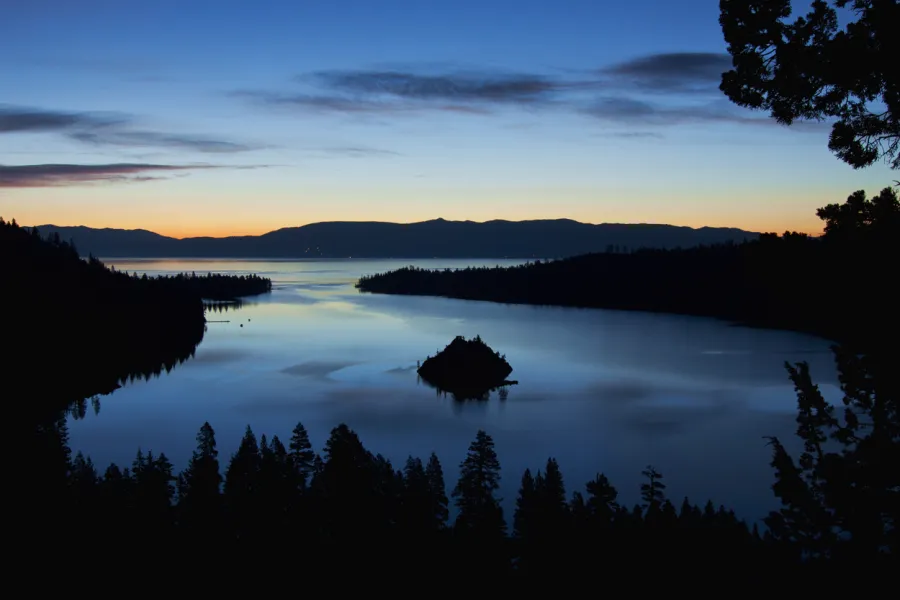Dawn at Emerald Bay