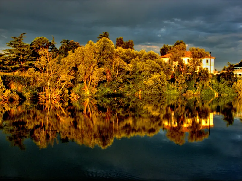 Luce riflessi dell'alba