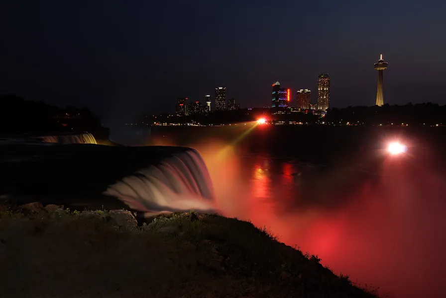 Niagara Falls at Night