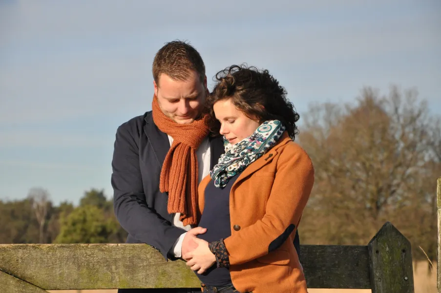 Waiting for the baby