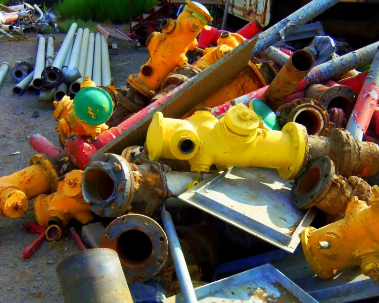 hydrant grave yard