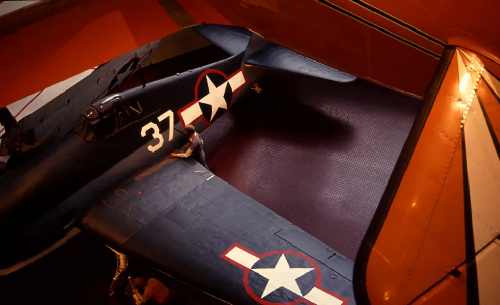 World War II Navy fighter