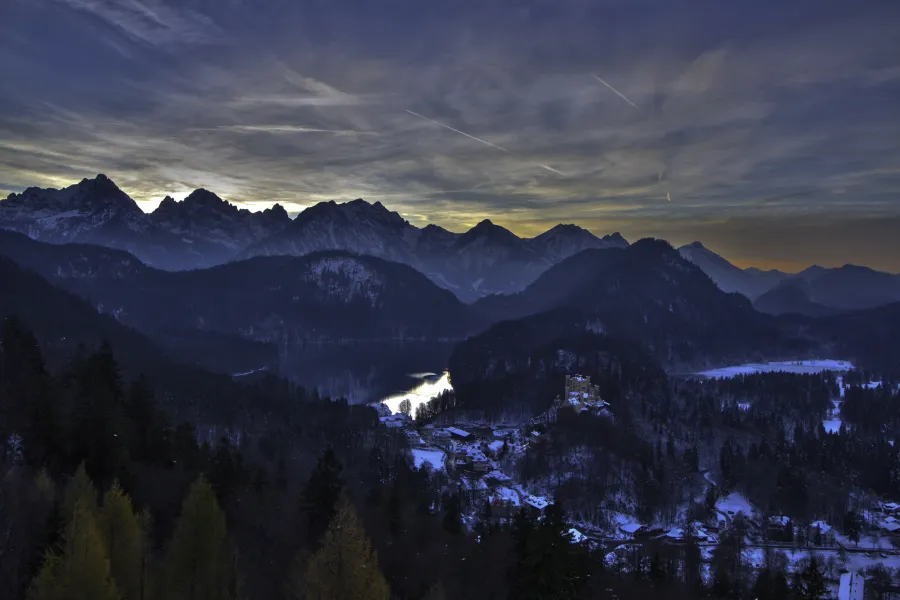 View From Neuschwanstein