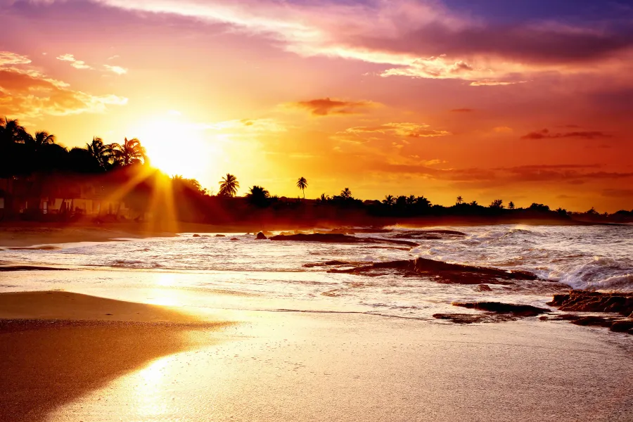 Sunset in Puerto Rico