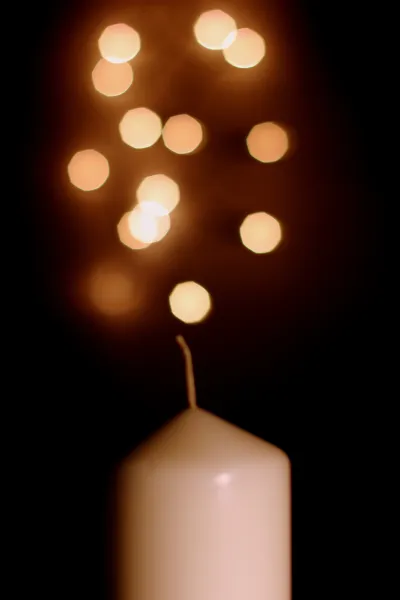 Bokeh Candle