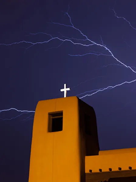 Santa Fe Summer storm
