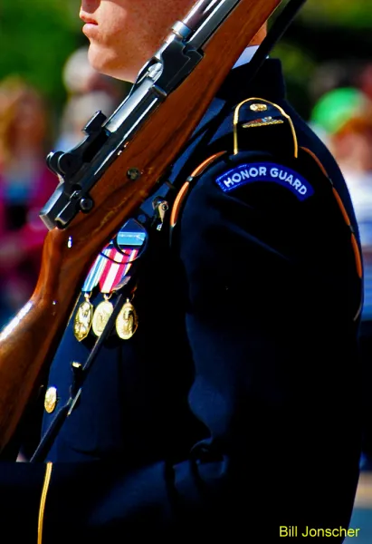 Honoring the fallen.